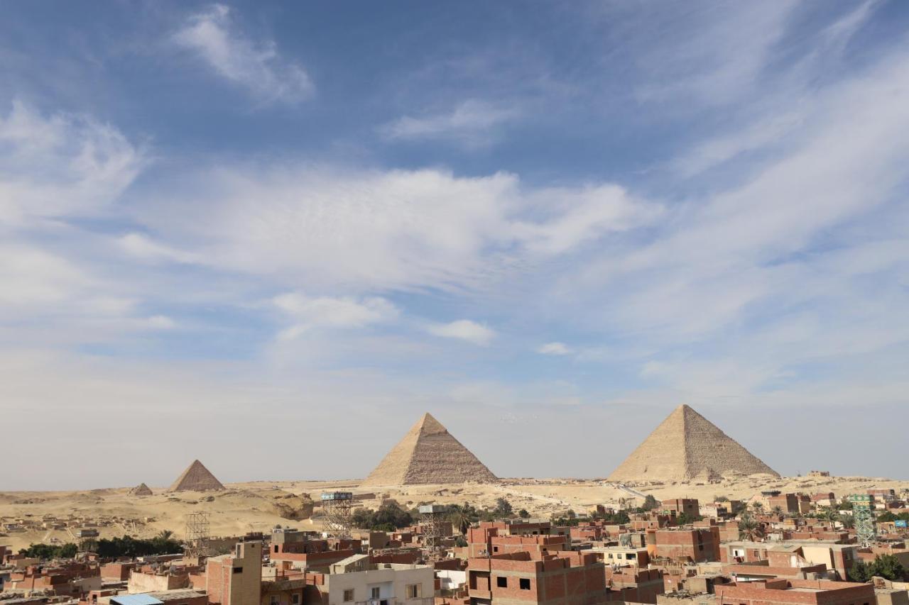 Kafret el-Gabal Brothers Pyramids View מראה חיצוני תמונה