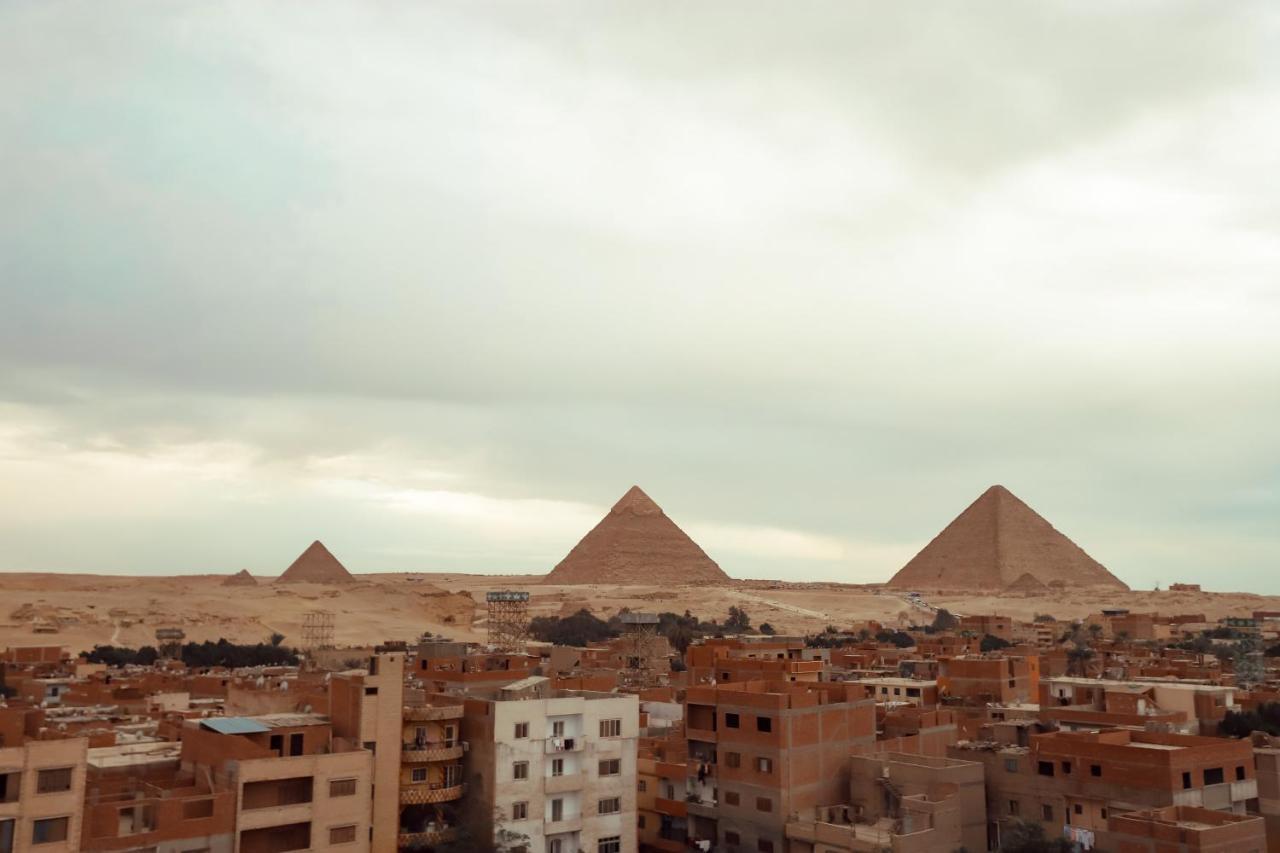Kafret el-Gabal Brothers Pyramids View מראה חיצוני תמונה